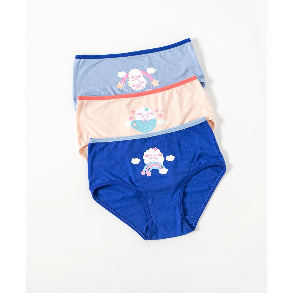 Young Curves Panty Kids Sky Sheep Modal C24-100170