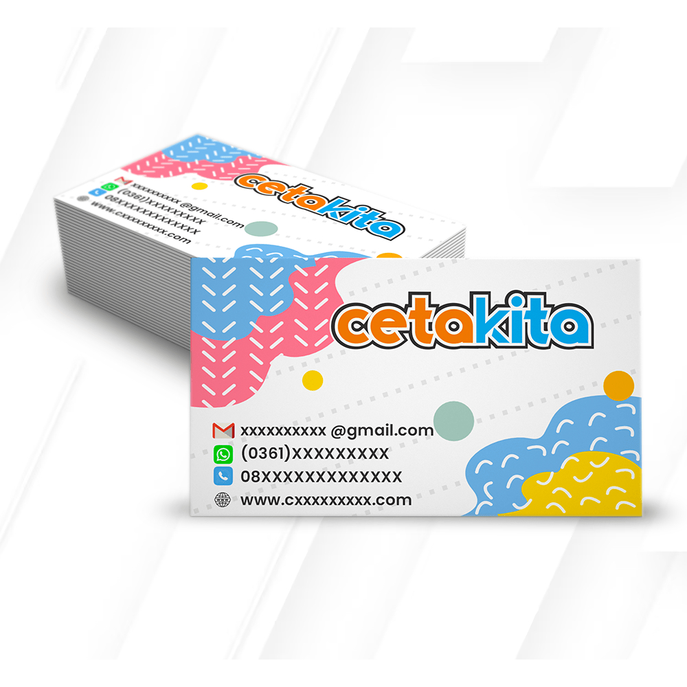 

Cetak Kartu Nama Include Box Dua/Satu Sisi (100pcs/set)