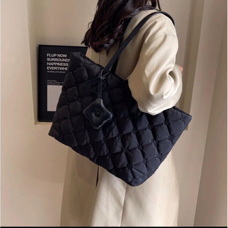 Tas Besar Puffy Tote Bag