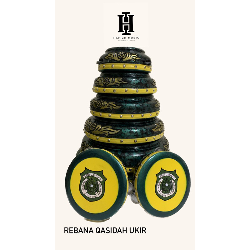 Rebana qasidah Lasqi Ukir