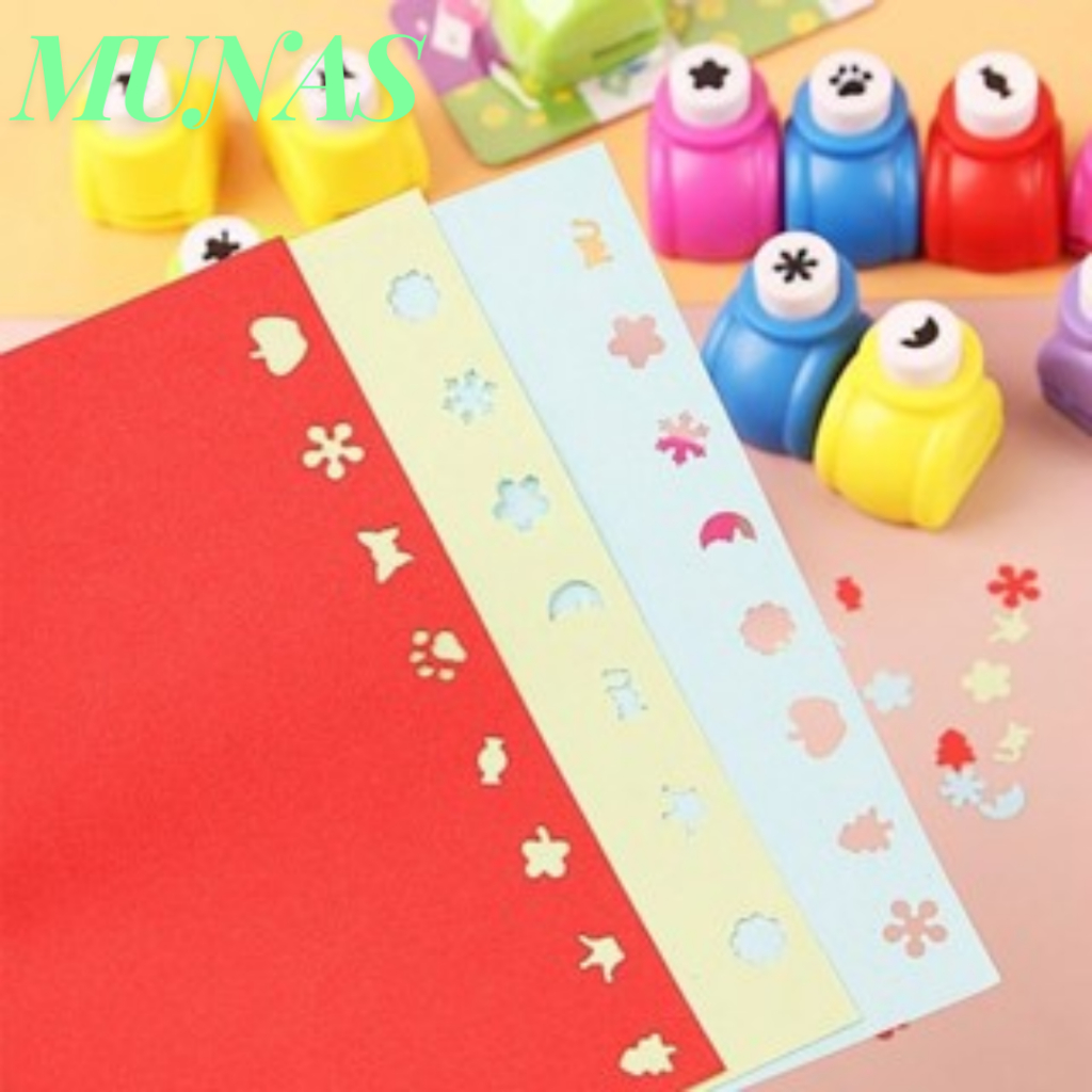 

MUNAS Pembolong Kertas Mini Berbagai Bentuk Hewan Lucu Paper Cutting Embossing Craft Puncher DIY Cetakan Pemotong Nori Puncher Bento Alat Pemotong Rumput Laut Kertas Scrapbook Paper Punc Bentuk Bintang