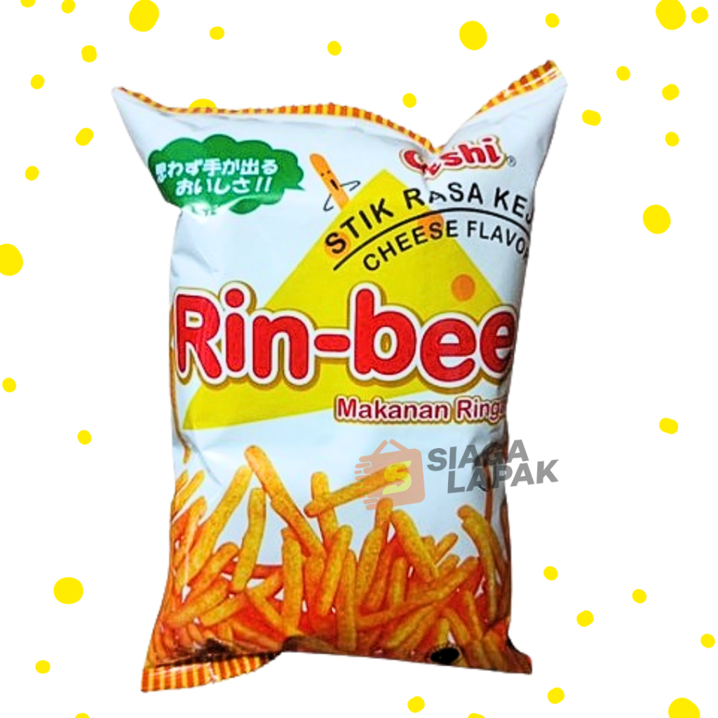 

Oishi Rin Bee Keju 60gr Camilan Cheese Stick