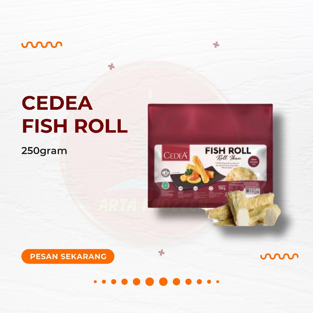 

cedea fish roll 250gram