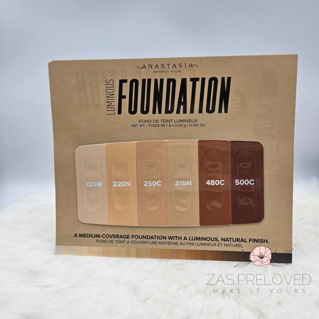 [NEW] ANASTASIA BEVERLY HILLS Luminous Foundation Blister Card
