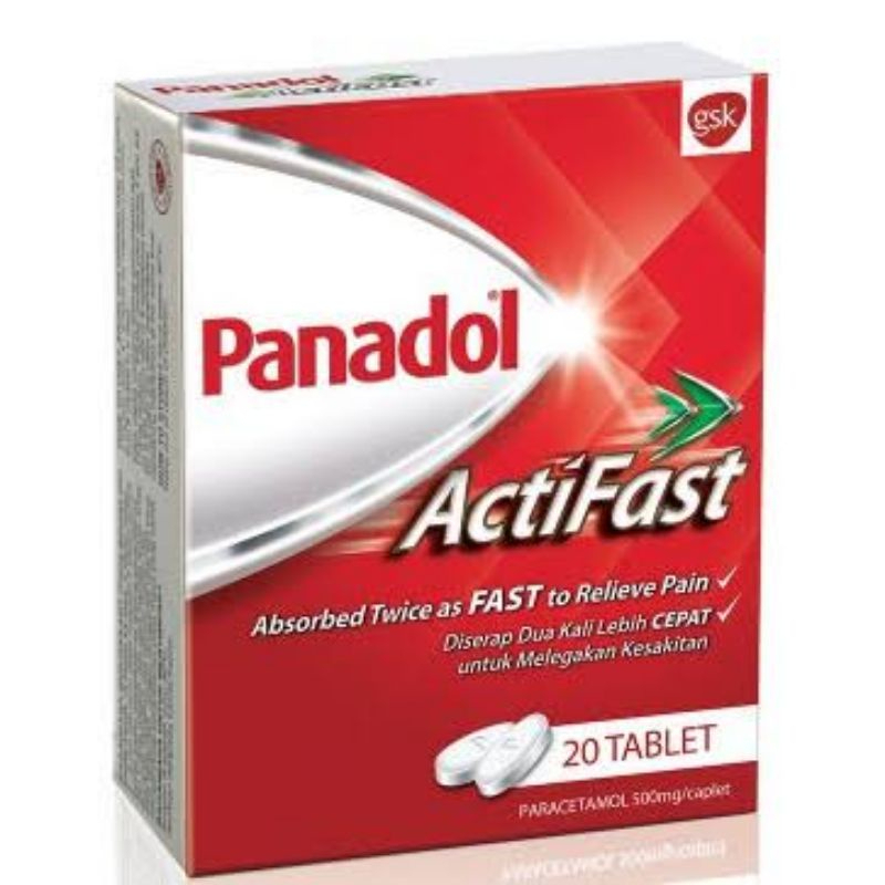 [READY] PANADOL ACTIVE FAST ACTIVEFAST PANADOL MERAH MALAYSIA SAKIT KEPALA NYERI SENDI DEMAM
