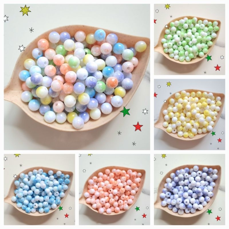 manik mote mutiara gradasi 8mm/10mm