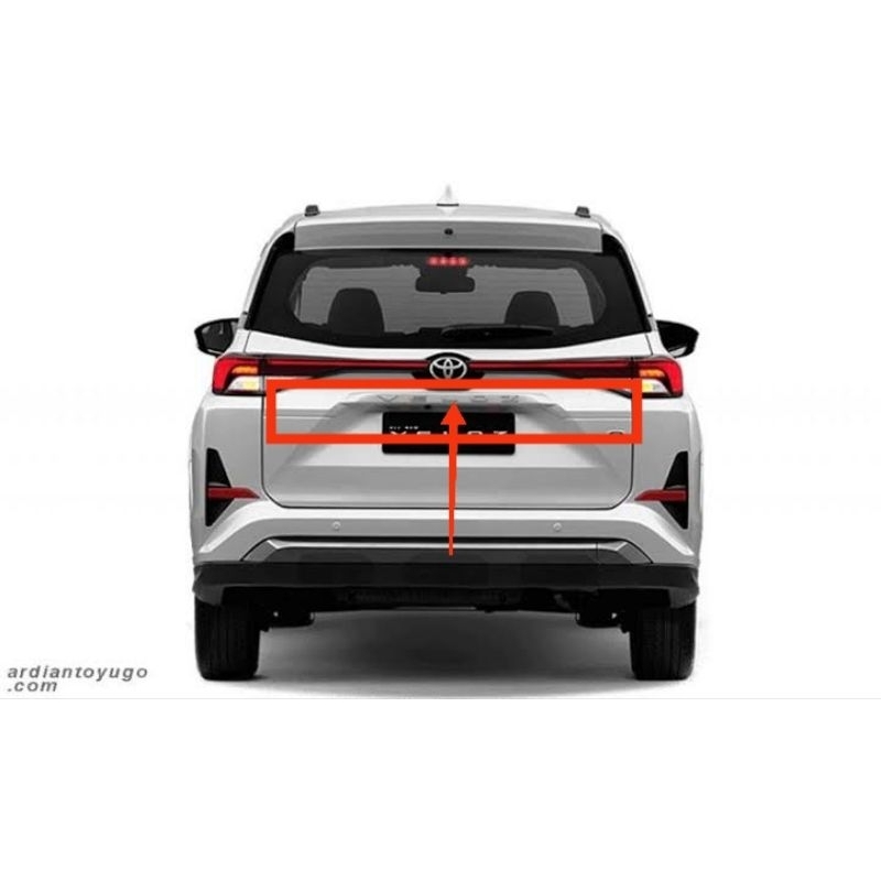 Trunklid List Trunklid Bagasi Belakang Avanza Veloz 2022 Original Toyota