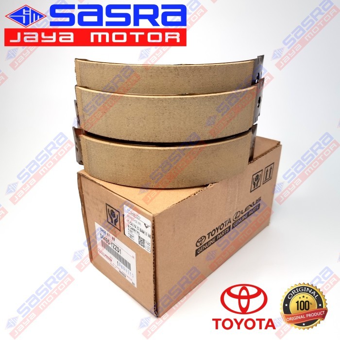 Brake Shoe ORI Calya/Sigra - TOYOTA GENUINE PARTS TYT.04495-YZZD1 - Kampas Rem Belakang TYT.04495-YZ