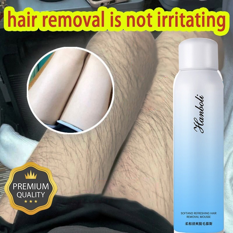 Permanent hair remover Hair removal spray private,  parts dimples depilatory cream for men and women