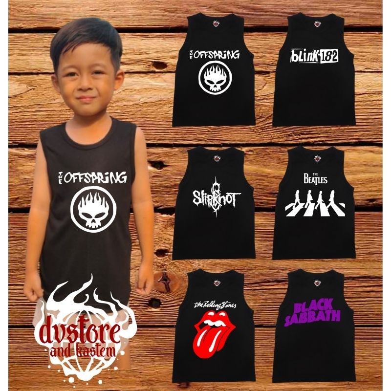 lekmong anak//lekbong anak//singlet anak//kaos anak//kaos musik//kaos band metal