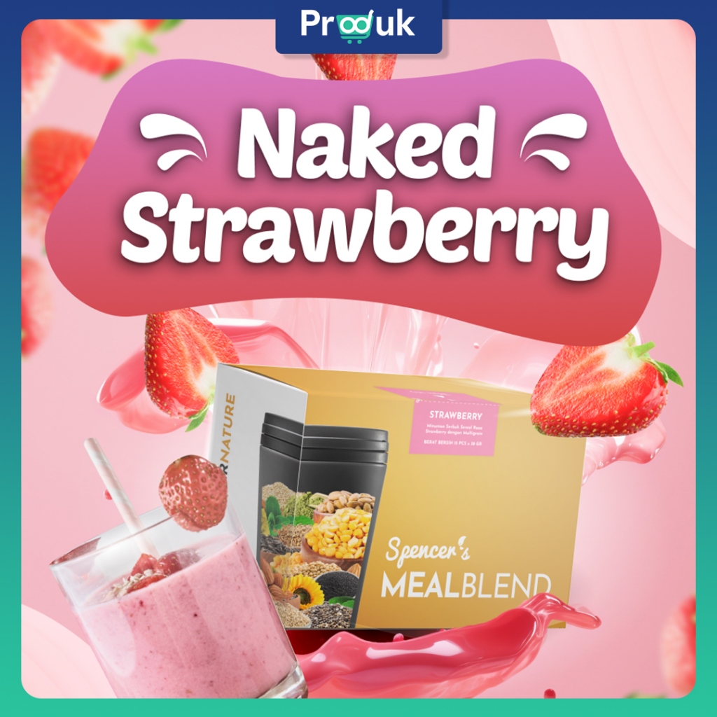 

Spencer's MEALBLEND Naked Strawberry (15 sachet) / Spencers MEALBLEND / Meal Replacement