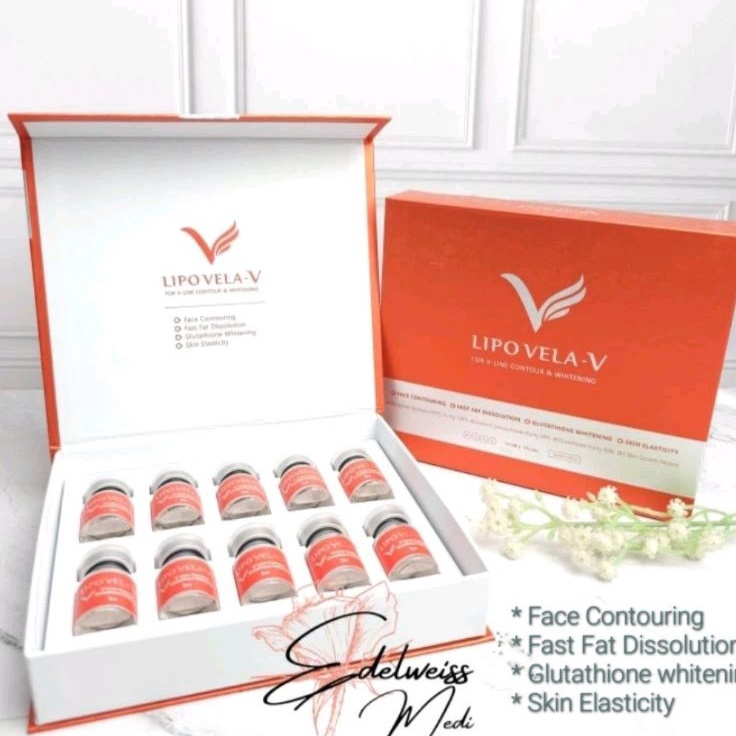 Jangan Sampai Kehabisan LIPOVELAV MESO V LINE CONTOUR WHITENING  MESO PENGHILANG LEMAK PENIRUS WAJAH