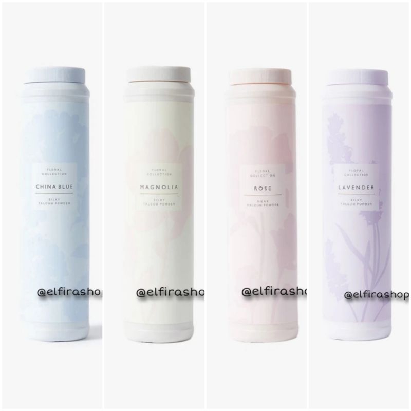 Marks & Spencer Marks Spencer Mark and Spencer M&S Talcum Powder Bedak Badan Bedak China Blue Gerani