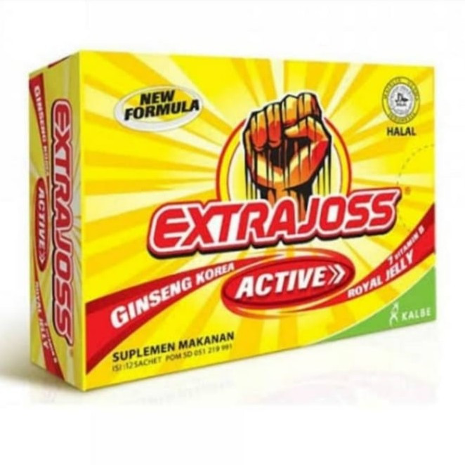 

Extrajoss 1 Box Isi 12 Sachet