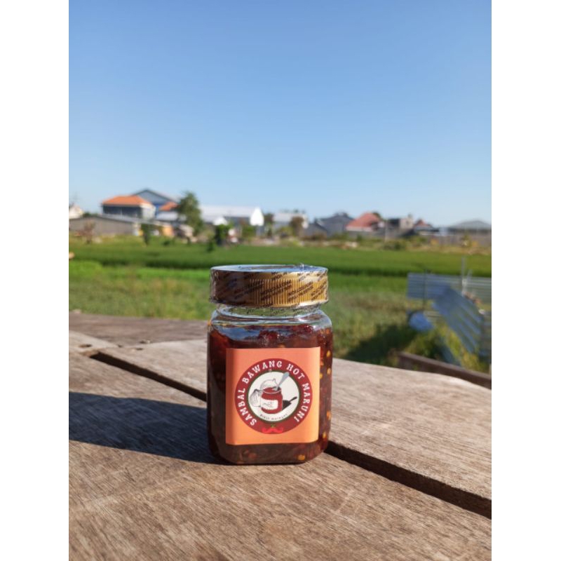 

Sambal bawang hot maruni 150gr! Hot Bikin Meleyot!