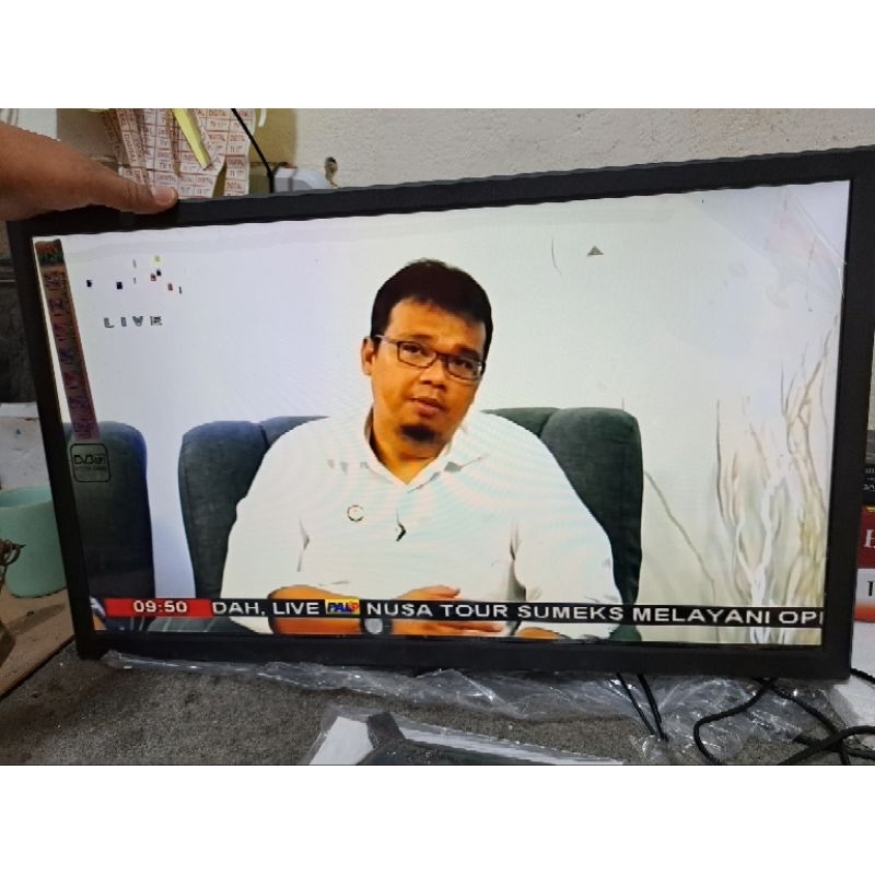 Smart TV / Weyon TV Android 32/43 Weyon Sakura free packing kayu