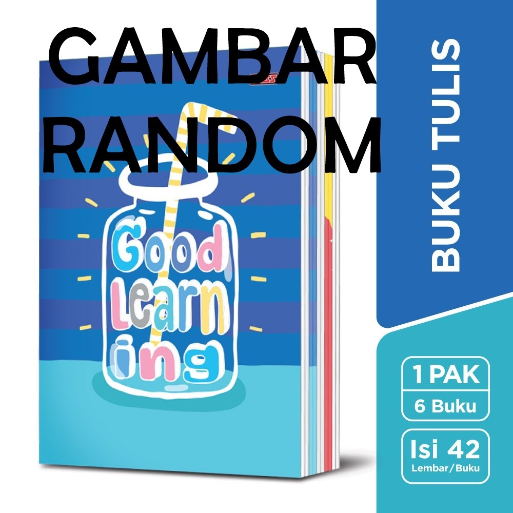 

[PAK/6PCS] BIG BOSS 42 BUKU TULIS BOXY 42