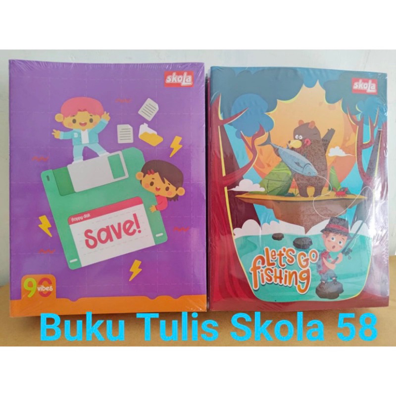 

Buku Tulis Skola By SIDU 58 Lembar 10 Buku