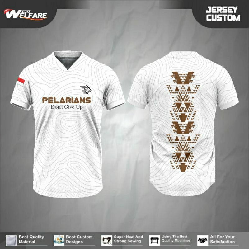 BAJU KAOS JERSEY PELARIAN JERSEY FUTSAL FULL PRINTING CUSTOM DESAIN