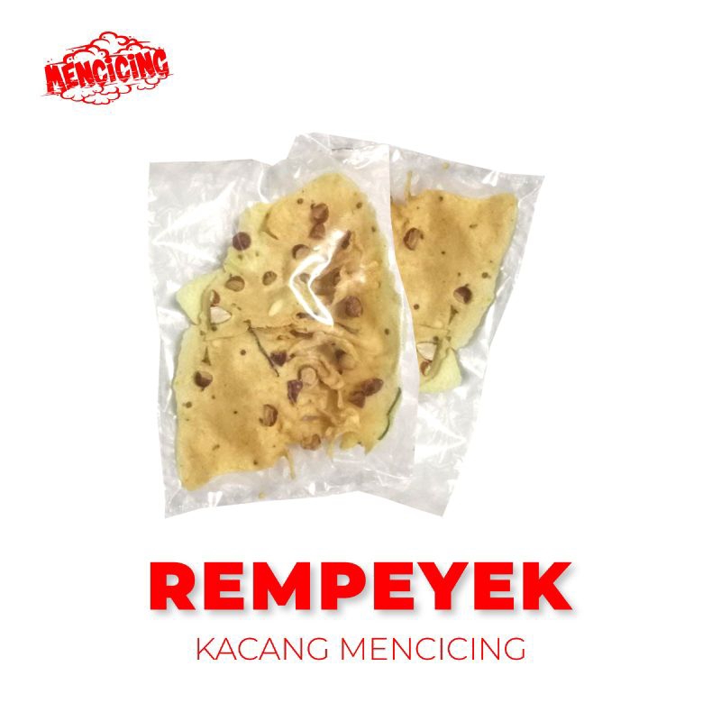 

Rempeyek Kacang Kriuk Mencicing / Peyek Mencicing