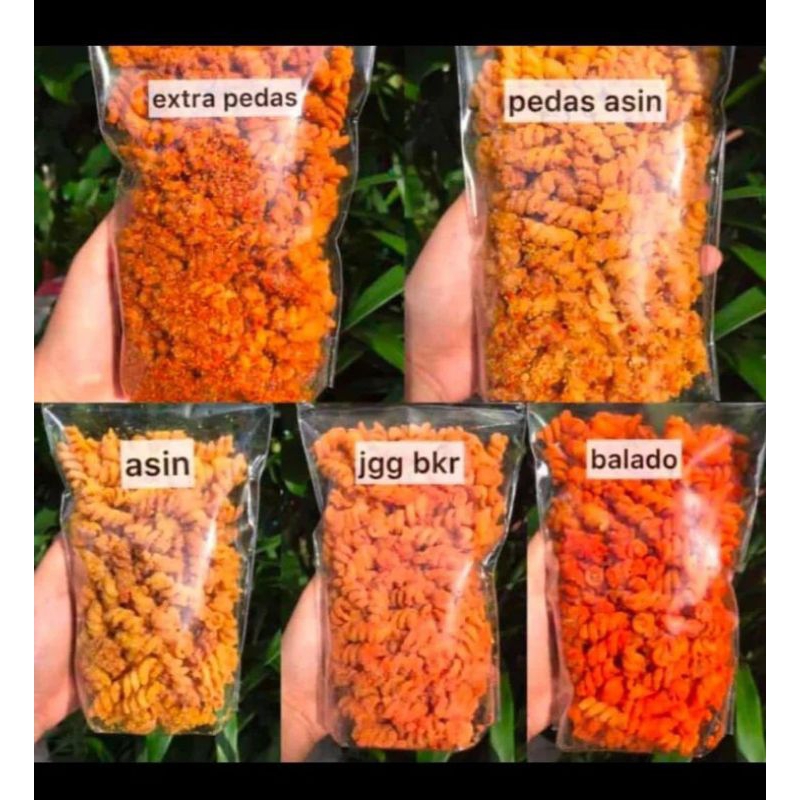 

kerupuk makaroni renyah