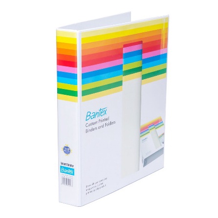 

KODE M7D9 Ordner Insert Ring Binder A4 25mm Bantex 8522