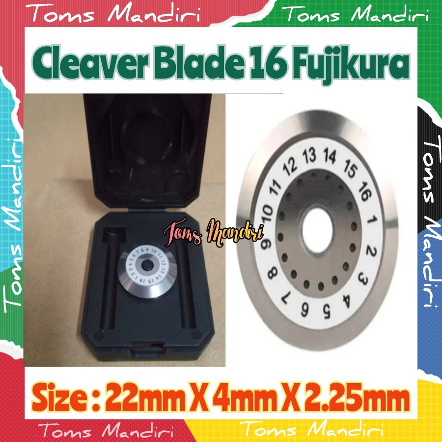 Cleaver blade untuk fujikura 16 surface optic cleaver blade 16