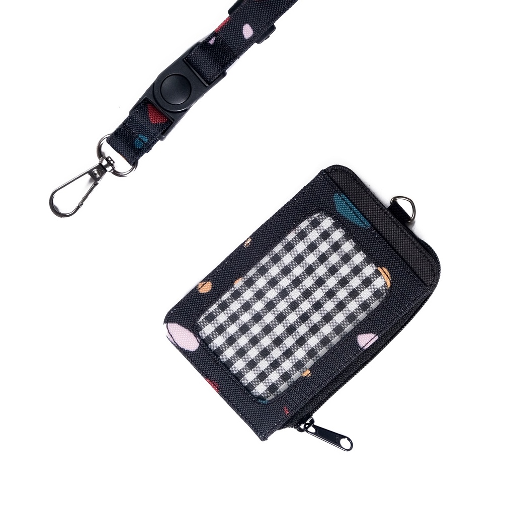 

KODE K95Q Gantugan ID Card Holder Name Tag Lanyard Dompet Kartu Multifungsi Pria Wanita IDCS27