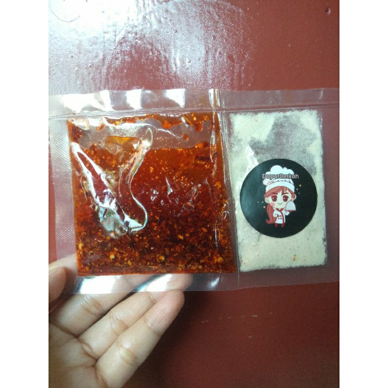 

Bumbu asin dan Chilli OiL