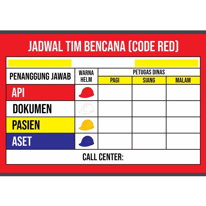 

KODE U94H Papan Code Red Akrilik Siap Pakai Papan Code Red Surabaya Custom