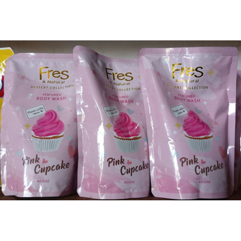 FRES PINK CUPCAKE 400ML sabun cair