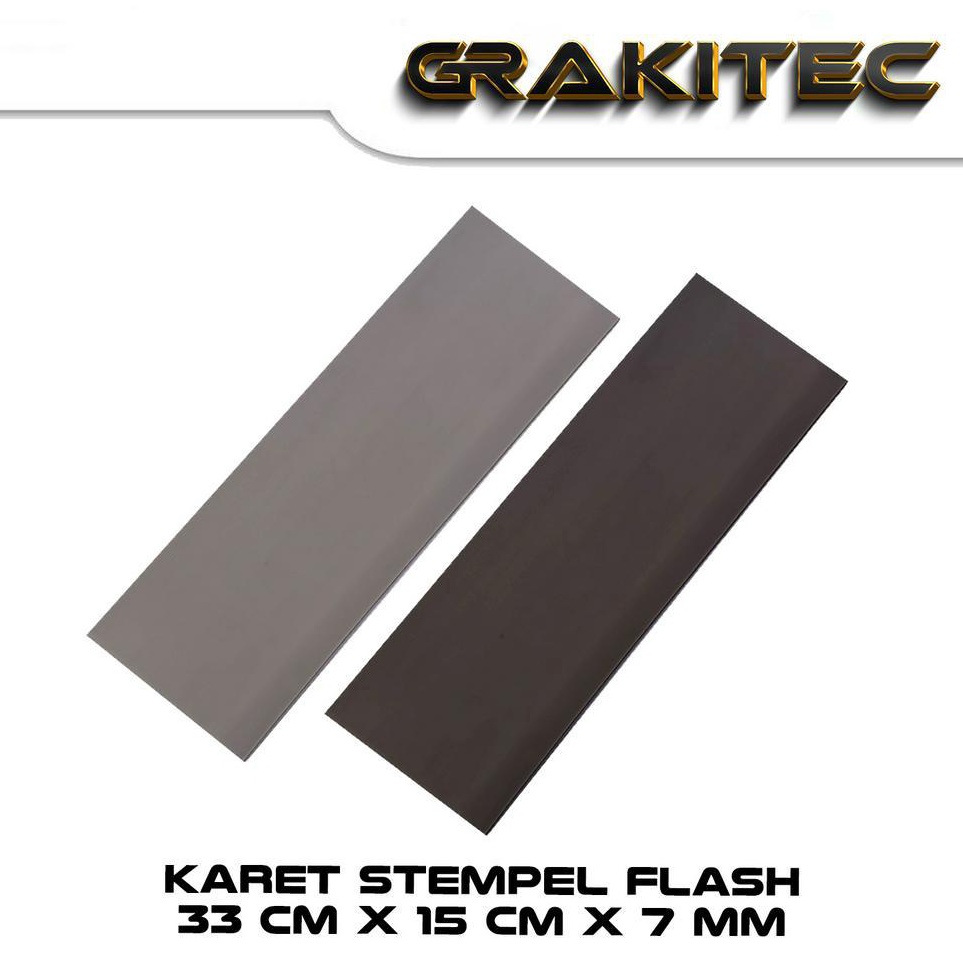 

KODE S16Z Karet Stempel Flash 33 CM X 15 CM X 7 MM GRAKITEC