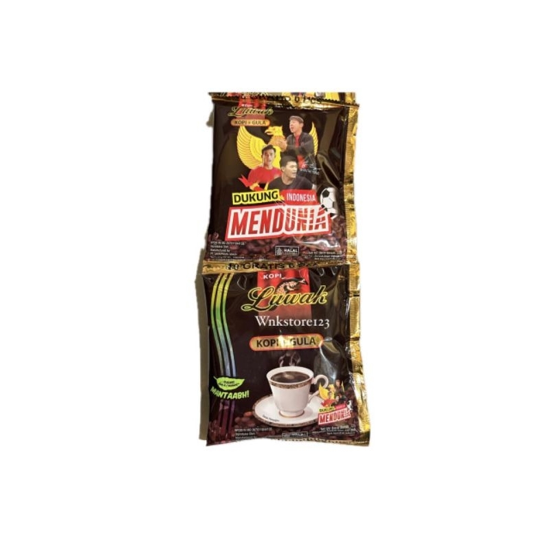 

Luwak kopi bubuk kopi+gula 1 renceng 10+6 sachet 25gram