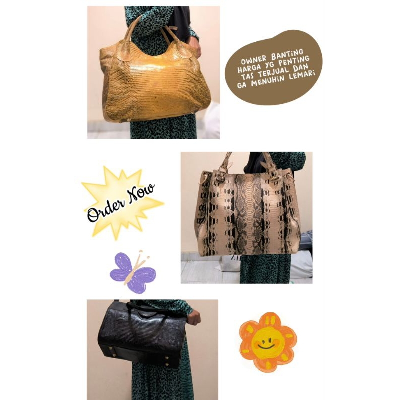 Tas kulit Asli handmade lokal brand