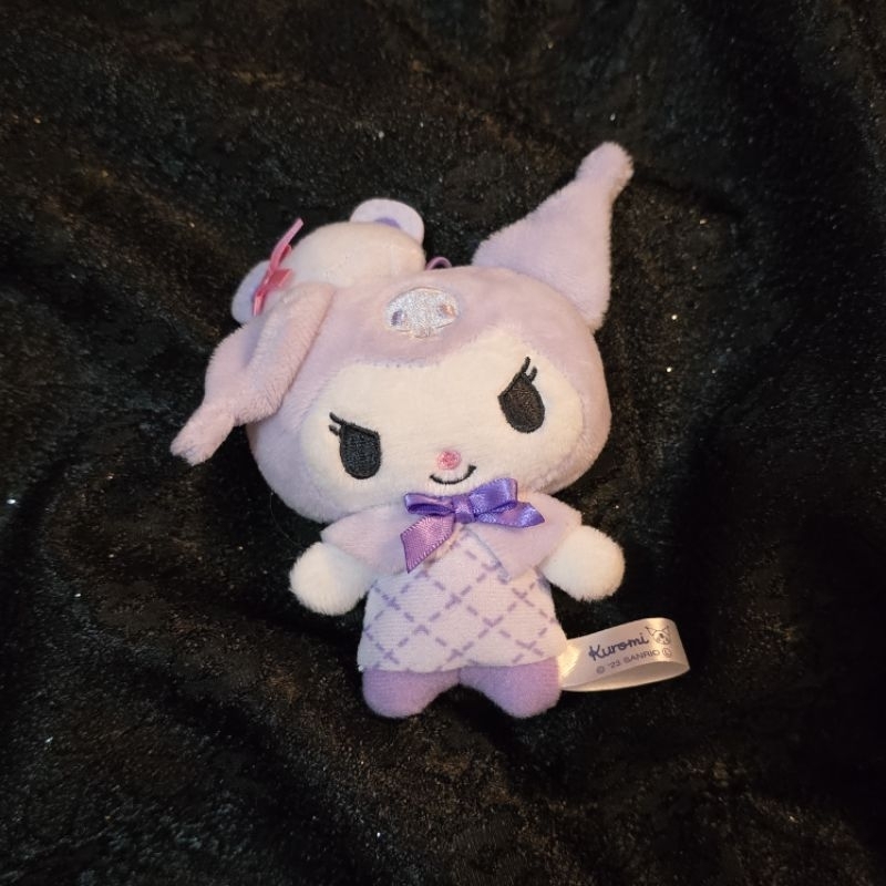 KUROMI KEYCHAIN PLUSH WINTER SERIES IN WHITE 2023 by SANRIO × FURYU JAPAN [READY]
