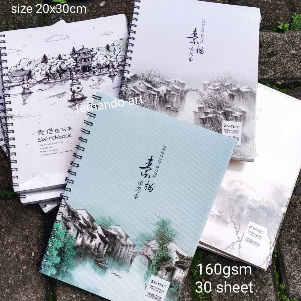 

KODE F88G Sketch Book 16gsm 3 Sheet A4 Tanggung 21x285cm Buku Gambar Sketsa 16 gsm 3 Lembar