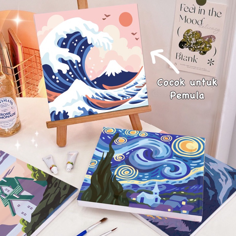 

KODE Q86Q Paint by Numbers KIT Nature Series 2x2cm