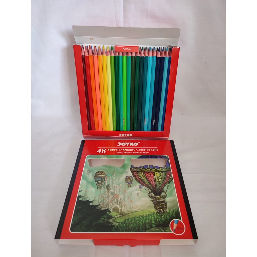 

KODE Y28O Pensil warna Color pencils CP127 48 warna Joyko