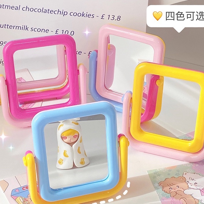 MEGA SALE Candy Mirror Mini Cermin Kaca Meja Makeup Rias