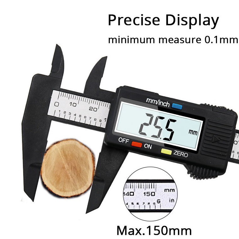 

KODE G26F Jangka Sorong Sketmat Sigmat Digital Vernier Caliper Murah Carbon Alat Ukur Dimensi Akurasi presisi