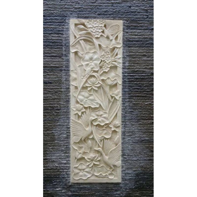BATU ALAM RELIEF HIASAN DINDING ORNAMEN BERBAGAI MOTIF CUSTOM