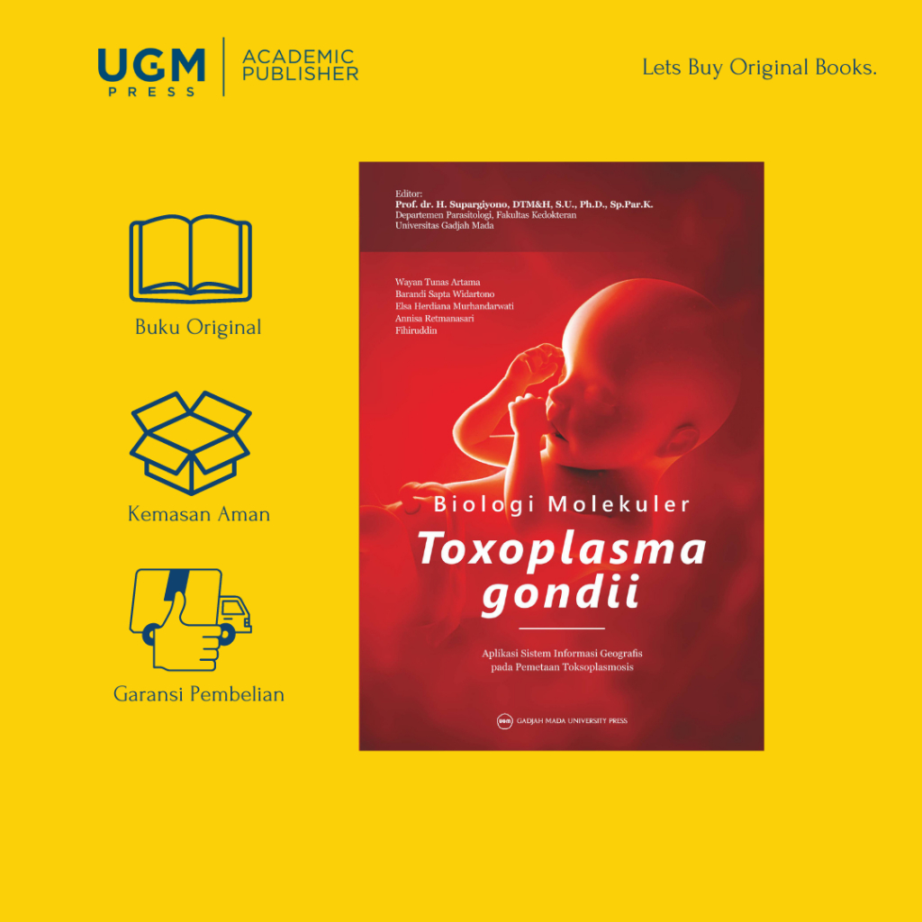 UGM Press Buku Original Biologi Molekuler Toxoplasma Gondii