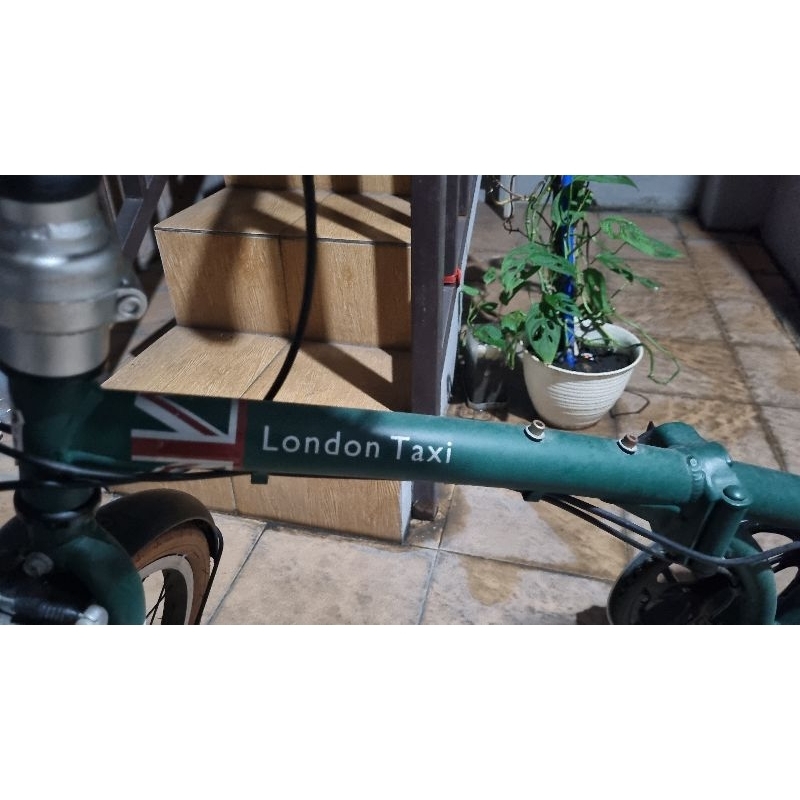 London Taxi Folding Bike Green Preloved (Seken)