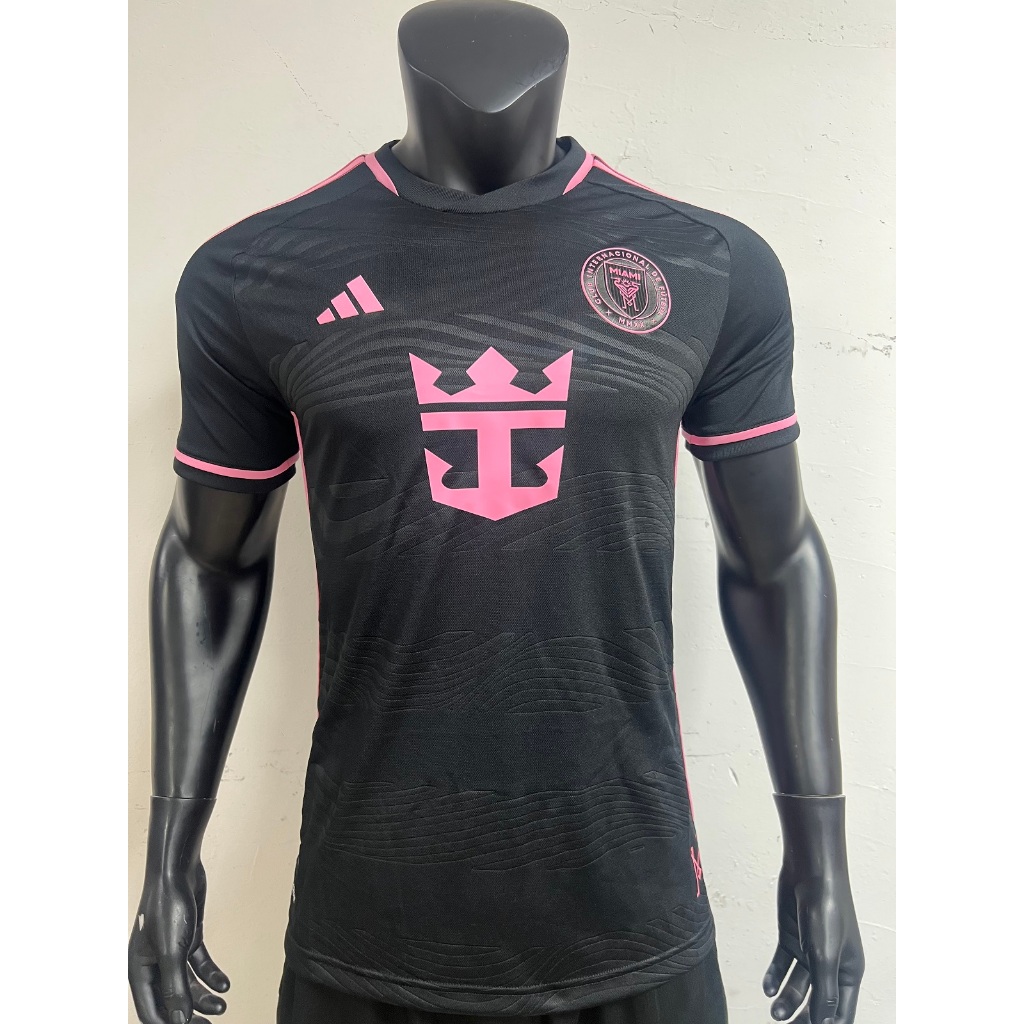 JERSEY PLAYER ISSUE INTER MIAMI AWAY 2024 2025 JERSEY PLAYER ISSUE INTER MIAMI HITAM 2024 2025