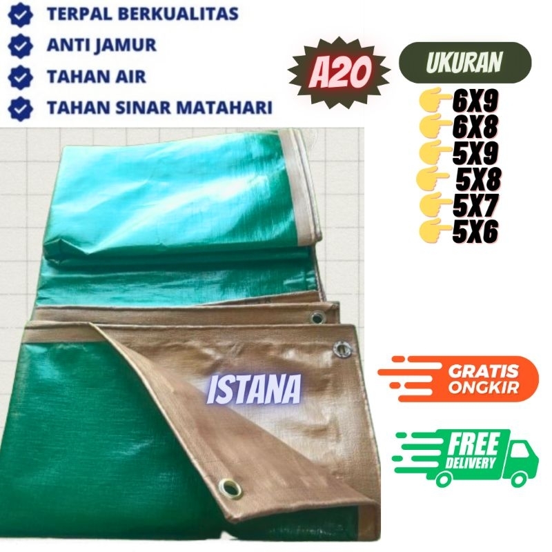 terpal korea a20 ukuran 5x6 5x7 5x8 6x8 6x9 untuk truck tenda serbaguna