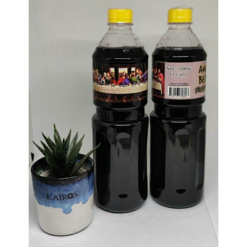 

ANGGUR PERJAMUAN KUDUS BERKAT 1 LITER