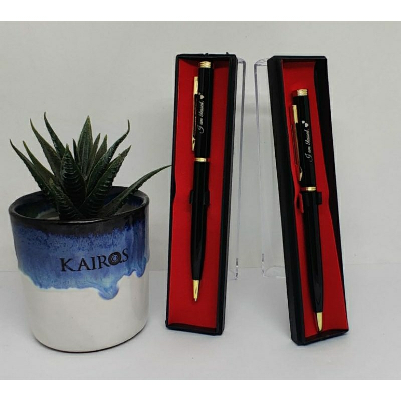 

Pen rohani I am Blessed Kotak Hitam Transparan