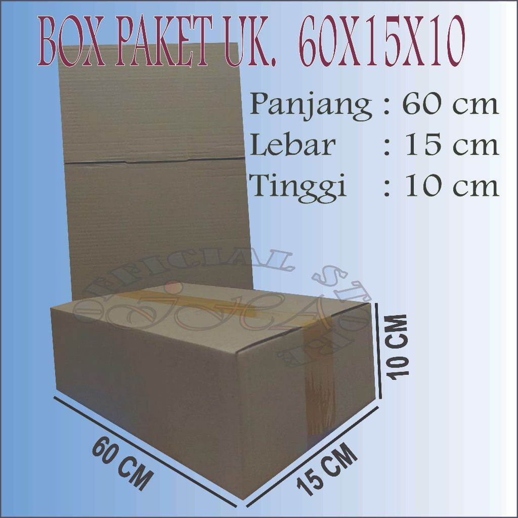 

kardus uk. 60x15x10 box packing online murah packaging box