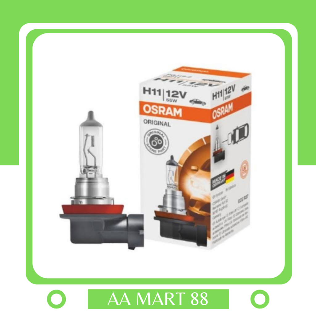 Osram Bohlam H11 - 12V - 55W - Original Made In Germany 100%