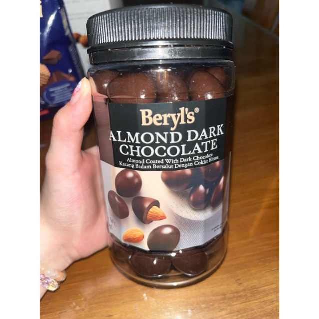 Beryl’s Chocolate Import Malaysia(450gr) Beryl’s Almond Dark Chocolate